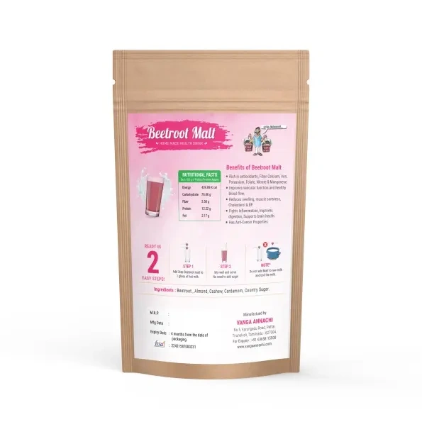 Beetroot Malt for Energy