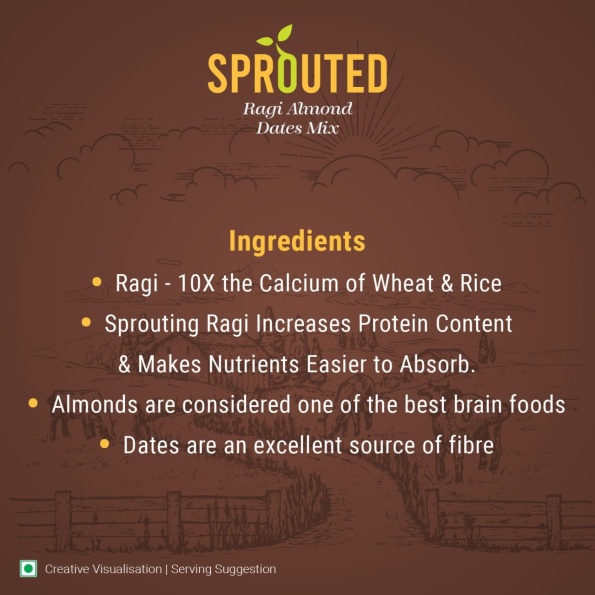 Ragi Almond Dates Mix for Babies