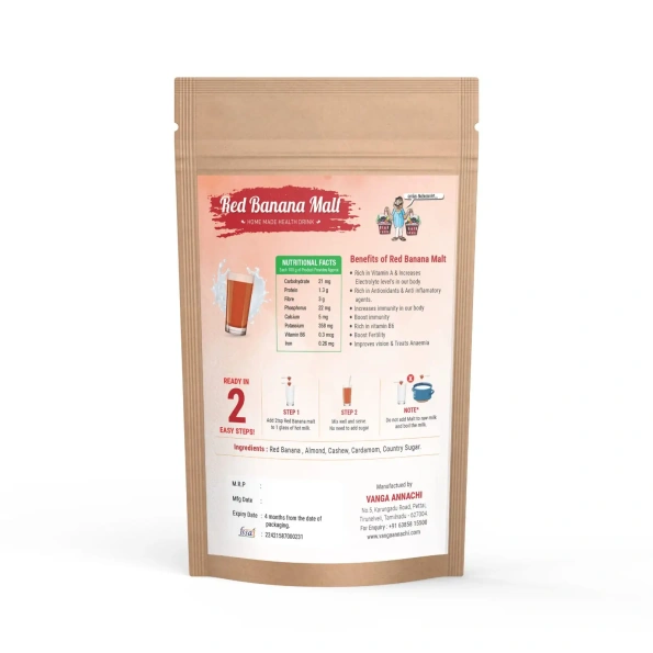how to use banana malt powder