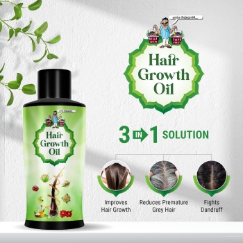 Hair growth oil for baldness