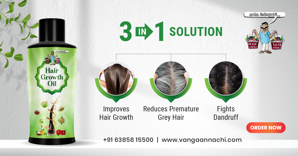 vangaannachi best hair growth oil for hair growth and hair regrowth