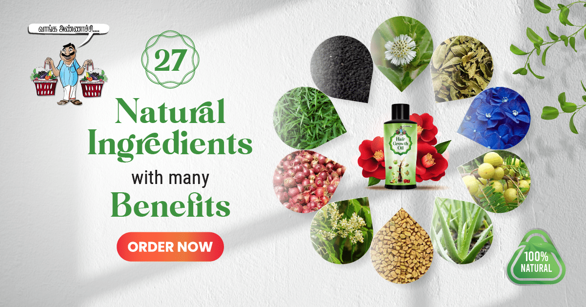 vangannachi32 herbal hair ooil for hair growth and boost hair health